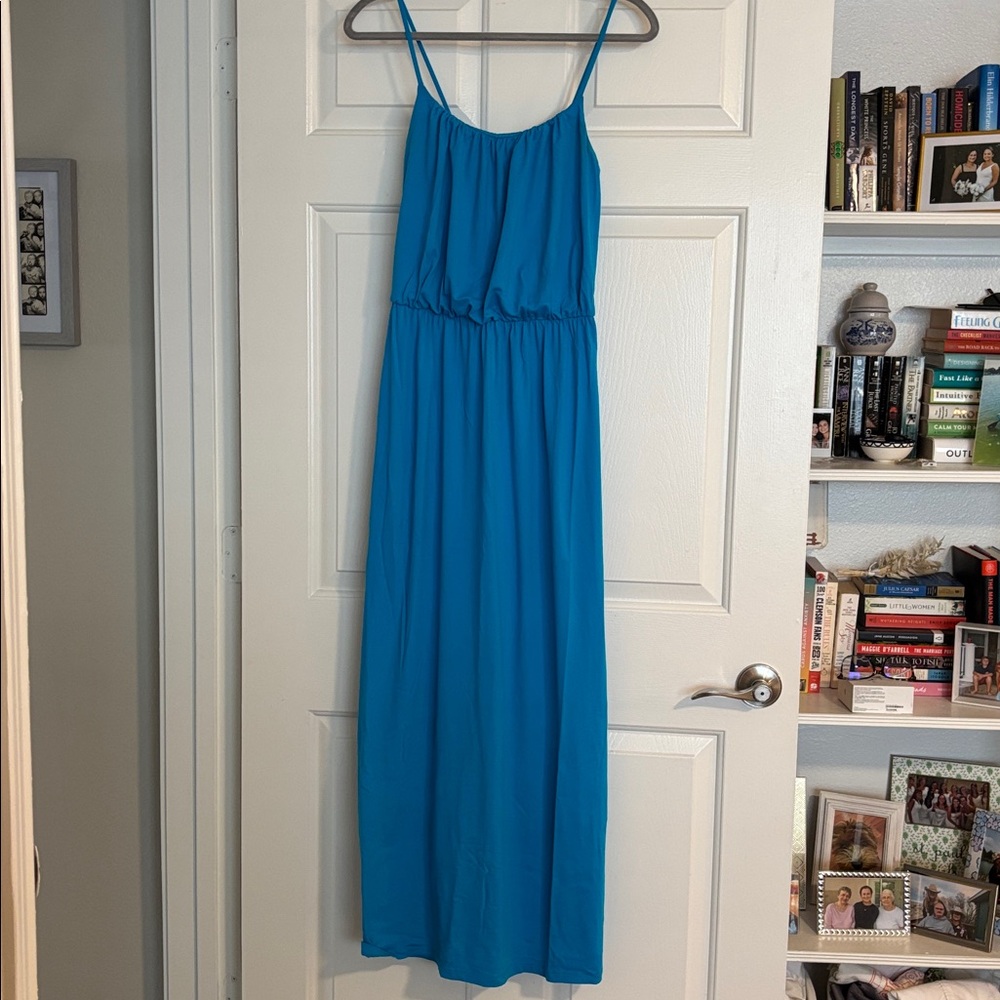 Susana Monaco Blue Maxi Dress